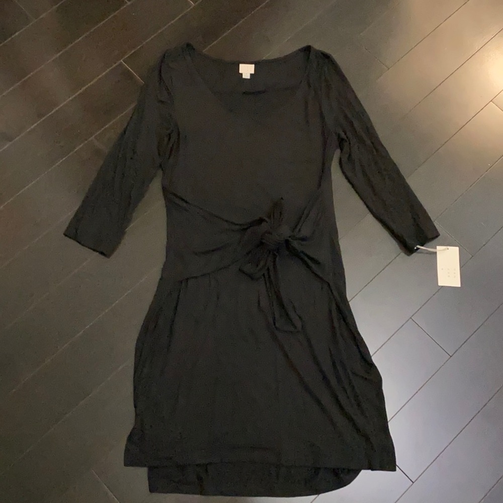 Black ties dress NWT